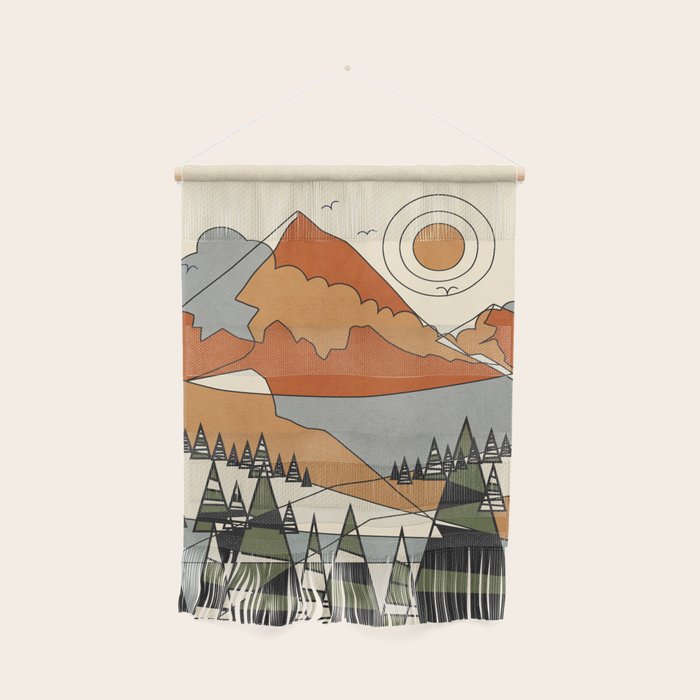 Wild Abstract Landscape 3 Wall Hanging Gallery Image 1