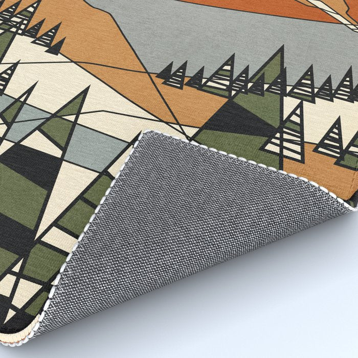 Wild Abstract Landscape 3 Rug Gallery Image 4