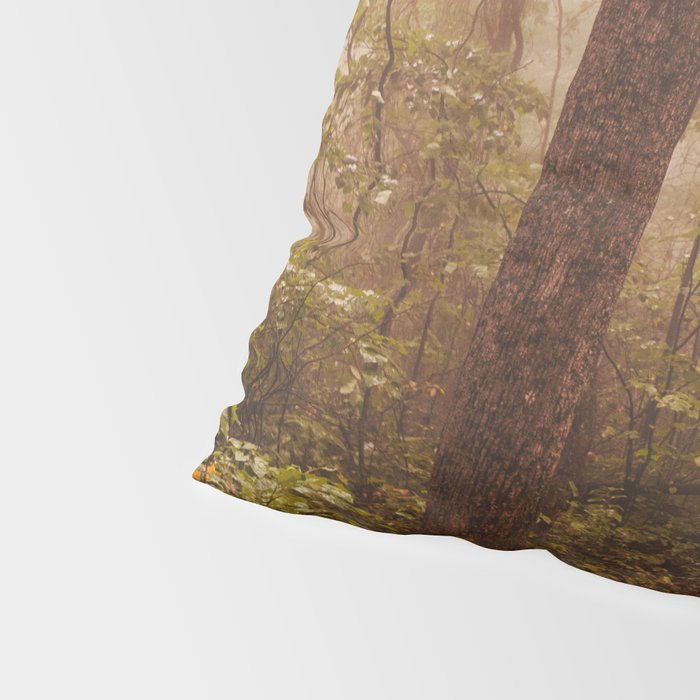 Smoky Mountain Forest Adventure II - National Park Nature Photography Pillow Sham Gallery Image 4