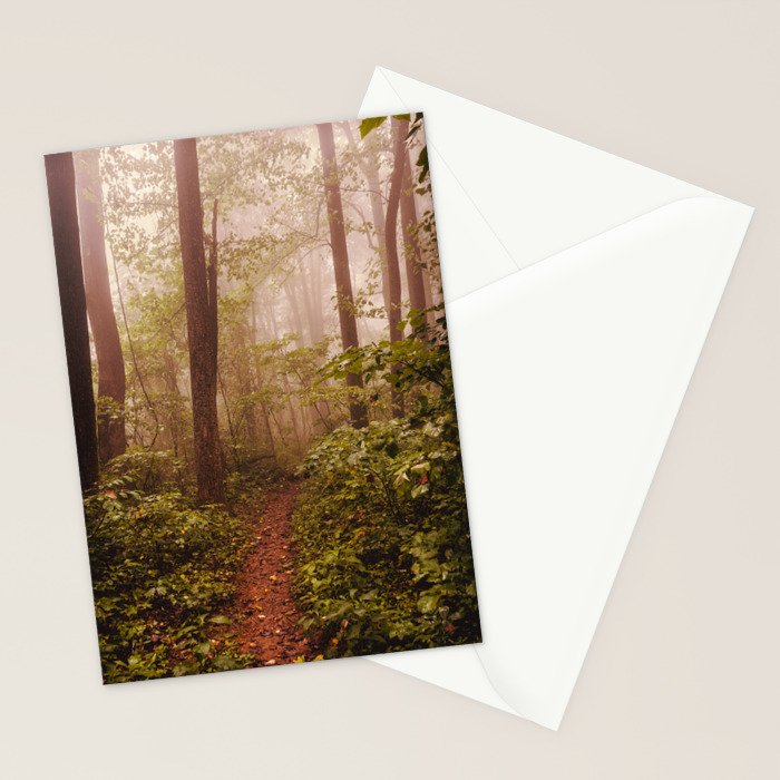 Smoky Mountain Forest Adventure II - National Park Nature Photography Stationery Card Gallery Image 2