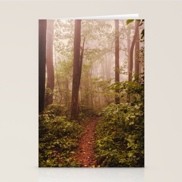 Smoky Mountain Forest Adventure II - National Park Nature Photography Stationery Card Gallery Image 2