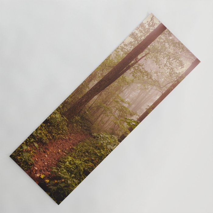 Smoky Mountain Forest Adventure II - National Park Nature Photography Yoga Mat Gallery Image 1