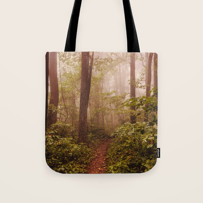 Smoky Mountain Forest Adventure II - National Park Nature Photography Tote Bag Gallery Image 1