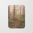 Smoky Mountain Forest Adventure II - National Park Nature Photography Bath Mat Gallery Image 1
