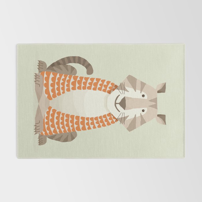 Whimsical Tiger Rug Gallery Image 2