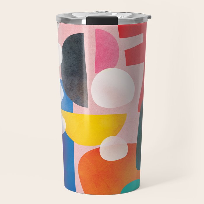 Abstract Modern Art 23  Travel Mug Gallery Image 1