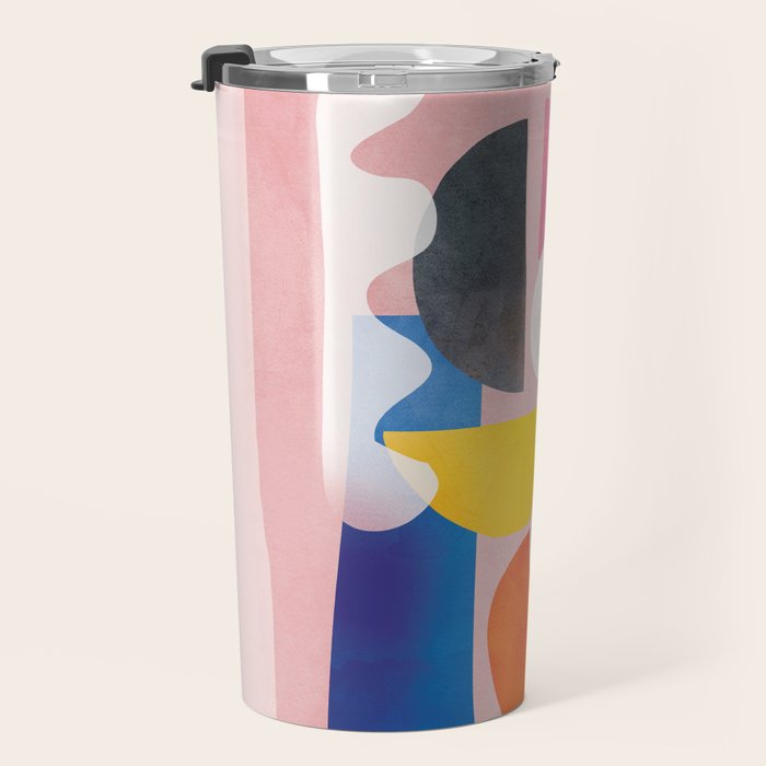 Abstract Modern Art 23  Travel Mug Gallery Image 3