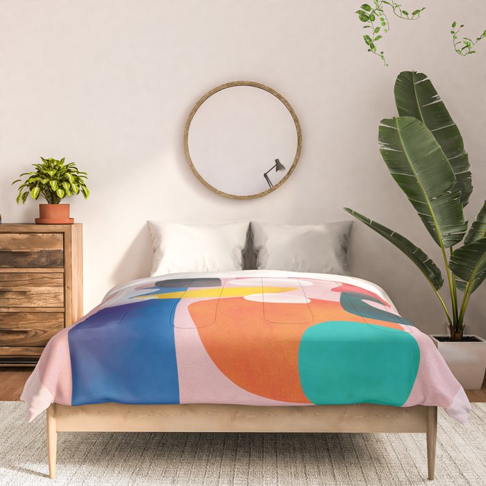 Abstract Modern Art 23  Comforter Gallery Image 3