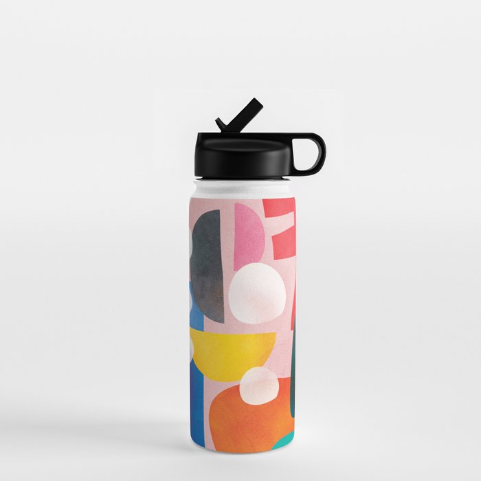 Abstract Modern Art 23  Water Bottle Gallery Image 1