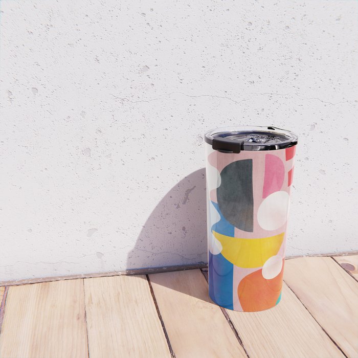 Abstract Modern Art 23  Travel Mug Gallery Image 4