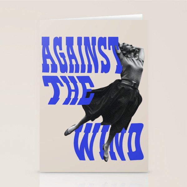 Against the Wind Stationery Card Gallery Image 1