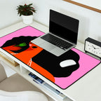 Green Tulip Desk Mat Gallery Image 2