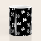Vintage eye cartoon pattern Coffee Mug Gallery Image 4