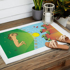 i'm going in a field Outdoor Rug Gallery Image 2