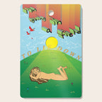 i'm going in a field Cutting Board Gallery Image 1