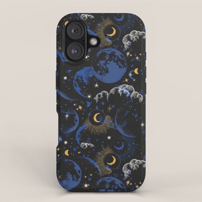 Night sky of stars abstract D iPhone Case Gallery Image 1