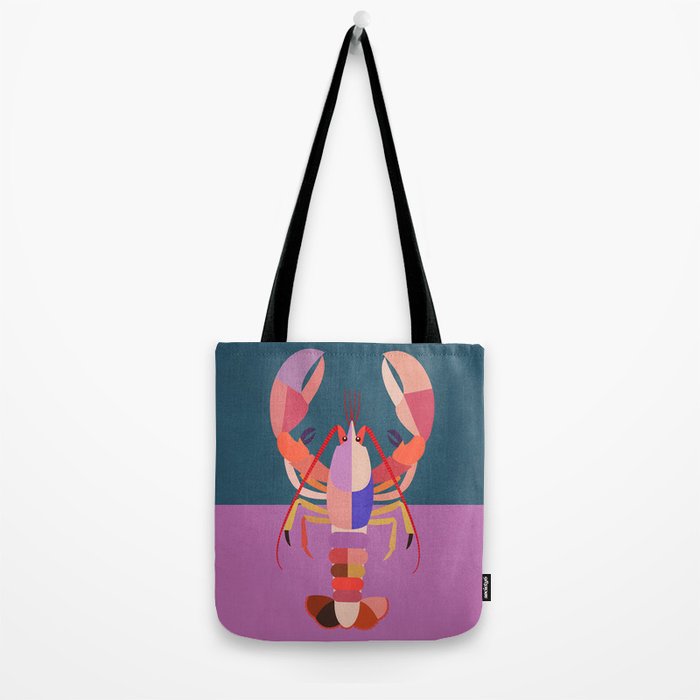 Abstract Lobster Tote Bag Gallery Image 2