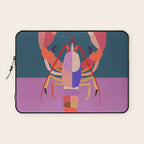 Abstract Lobster Laptop Sleeve Gallery Image 1