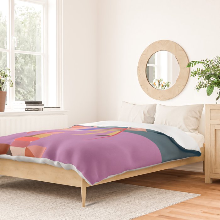 Abstract Lobster Duvet Cover Gallery Image 2