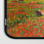 Václav Radimský (1867-1946) Normandy coast in bloom Impressionist Landscape Painting Bright Colors Laptop Sleeve Gallery Image 3