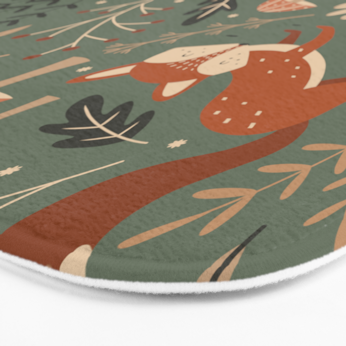 Wild Foxes Bath Mat Gallery Image 3