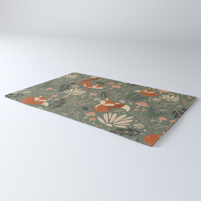 Wild Foxes Rug Gallery Image 3