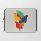 Little birds Laptop Sleeve Gallery Image 1