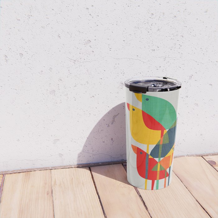 Little birds Travel Mug Gallery Image 4