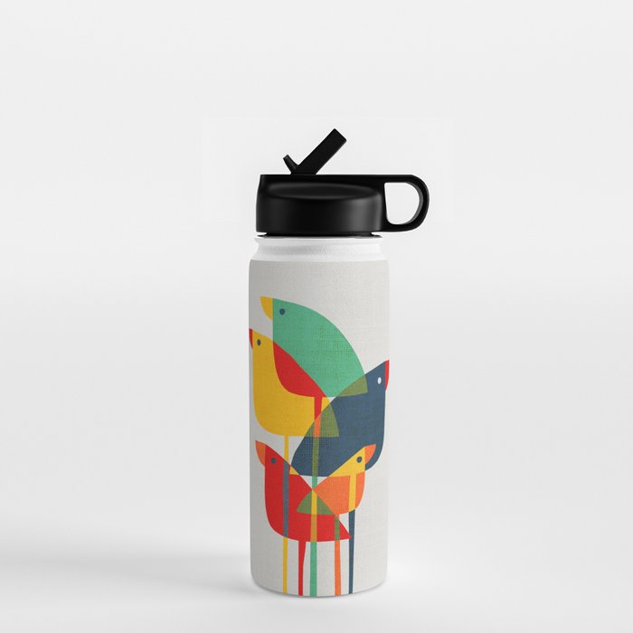 Little birds Water Bottle Gallery Image 1
