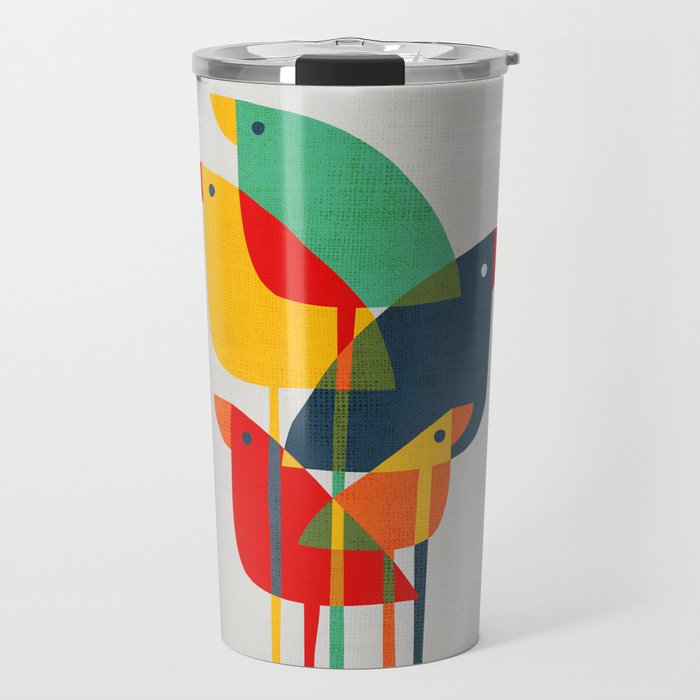 Little birds Travel Mug Gallery Image 1
