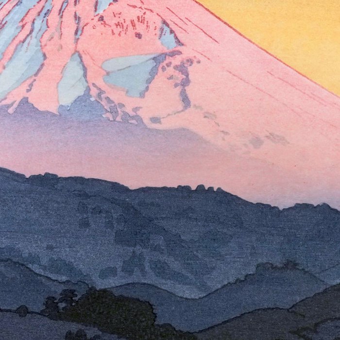 Yoshida Toshi 1911 1995 Mt Fuji from Nagaoka Morning  Coffee Mug Gallery Image 2