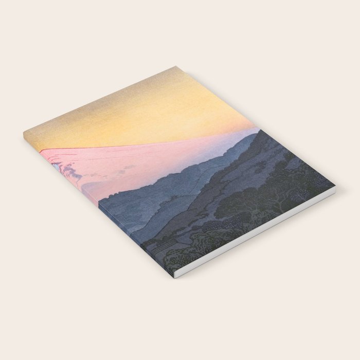 Yoshida Toshi 1911 1995 Mt Fuji from Nagaoka Morning  Notebook Gallery Image 2