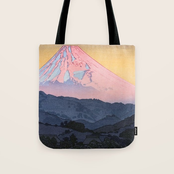 Yoshida Toshi 1911 1995 Mt Fuji from Nagaoka Morning  Tote Bag Gallery Image 1