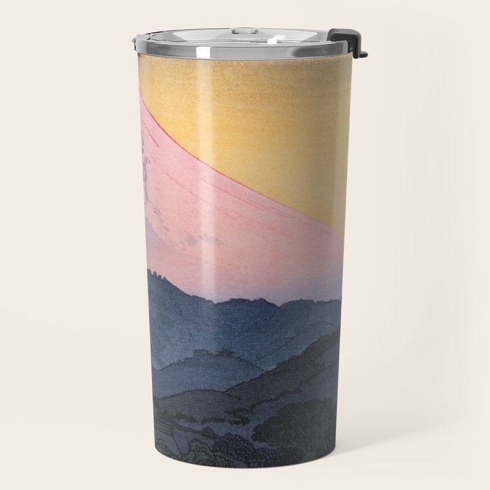 Yoshida Toshi 1911 1995 Mt Fuji from Nagaoka Morning  Travel Mug Gallery Image 2