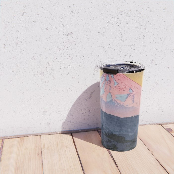 Yoshida Toshi 1911 1995 Mt Fuji from Nagaoka Morning  Travel Mug Gallery Image 4