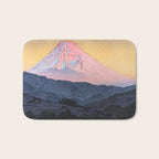 Yoshida Toshi 1911 1995 Mt Fuji from Nagaoka Morning  Bath Mat Gallery Image 1