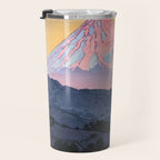 Yoshida Toshi 1911 1995 Mt Fuji from Nagaoka Morning  Travel Mug Gallery Image 3