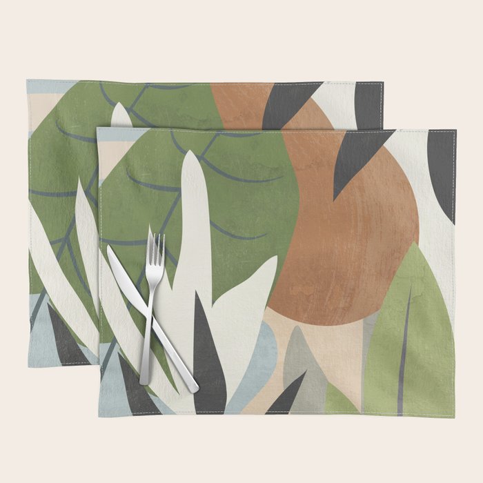 Abstract Art Jungle 4 Placemat Gallery Image 1