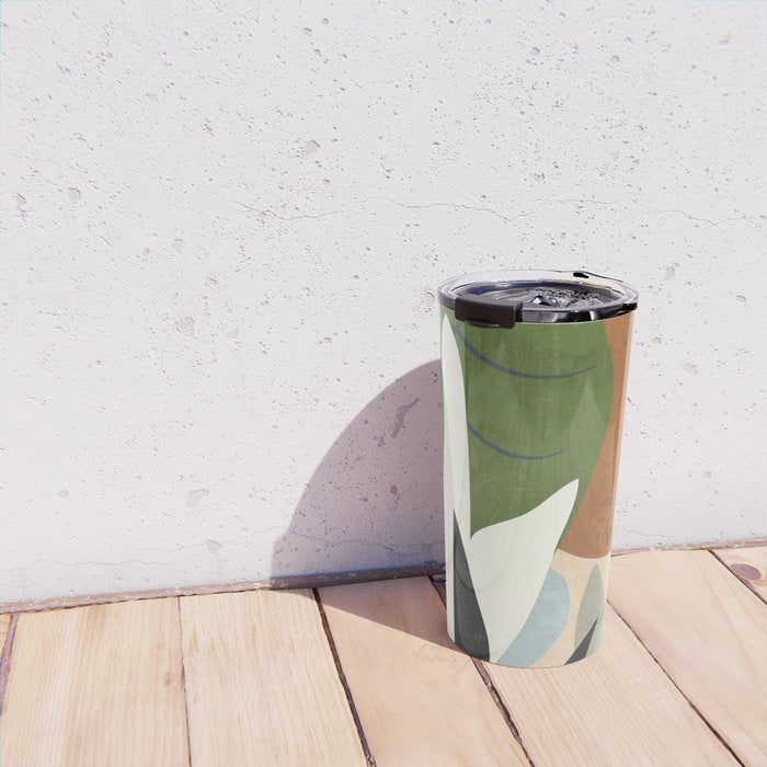 Abstract Art Jungle 4 Travel Mug Gallery Image 4