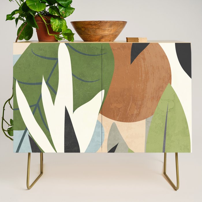 Abstract Art Jungle 4 Credenza Gallery Image 1