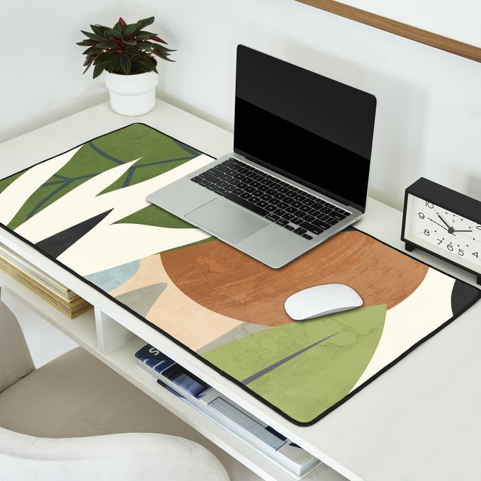 Abstract Art Jungle 4 Desk Mat Gallery Image 2