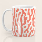 Living Coral Organic Pattern 2 Coffee Mug Gallery Image 3