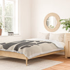 More Self Love | Black Duvet Cover Gallery Image 2