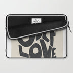 More Self Love | Black Laptop Sleeve Gallery Image 2