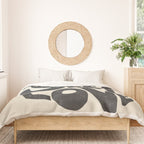 More Self Love | Black Duvet Cover Gallery Image 3