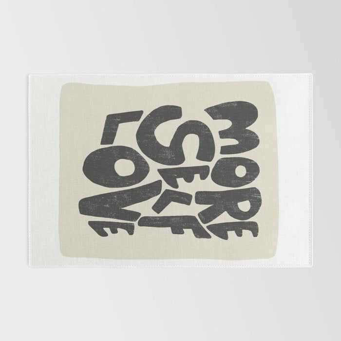 More Self Love | Black Rug Gallery Image 2