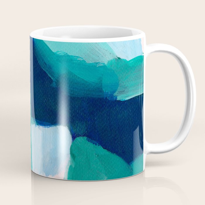 Lakeside abstract Coffee Mug Gallery Image 1