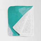 Lakeside abstract Throw Blanket Gallery Image 3