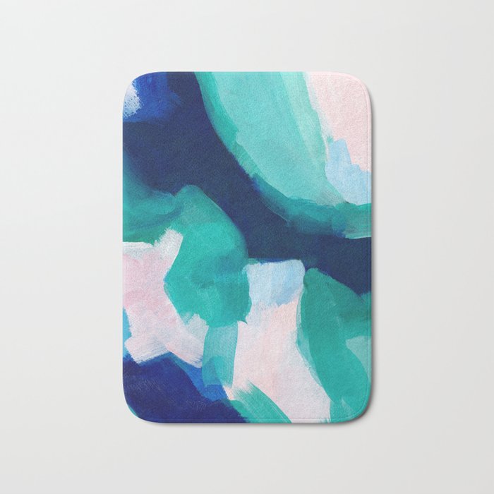 Lakeside abstract Bath Mat Gallery Image 1