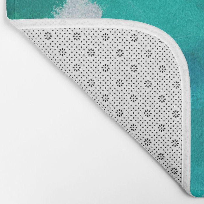 Lakeside abstract Bath Mat Gallery Image 2